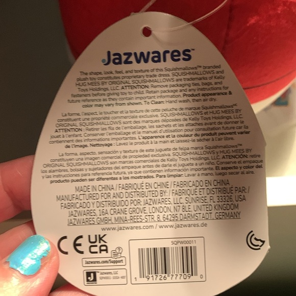 Hugmees rare by squishmallows Marshall from paw patrol nwt - Picture 9 of 12